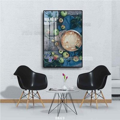 Download file gốc File tranh phòng ăn đồ ăn nhanh DA69 (độ nét cao)