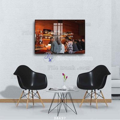 File gốc File tranh phòng ăn đồ ăn nhanh DA697 (PNG) không nền chất lượng