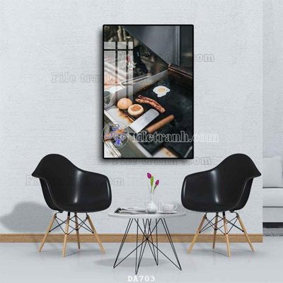 Download file File tranh phòng ăn đồ ăn nhanh DA703 (chuẩn in) chất lượng cao