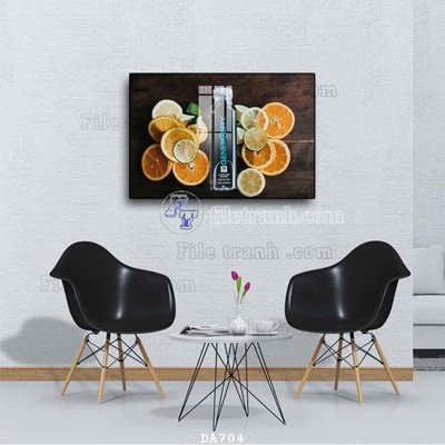 Mua file gốc File tranh phòng ăn đồ ăn nhanh DA704 (in ấn) tại Filetranh.com