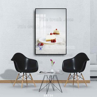 File in lụa File tranh phòng ăn đồ ăn nhanh DA726 (chất lượng cao) File tranh phòng ăn đồ ăn nhanh DA726
