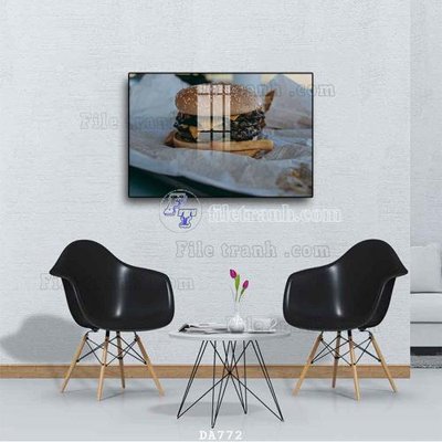 Tải file File tranh phòng ăn đồ ăn nhanh DA772 (gốc) in nhanh