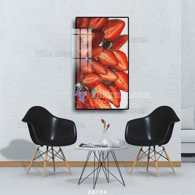 File tranh File tranh phòng ăn đồ ăn nhanh DA784 (gốc) chủ đề trừu tượng