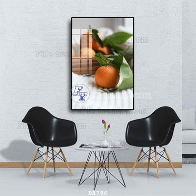 File gốc File tranh phòng ăn đồ ăn nhanh DA786 cho in ấn và thiết kế