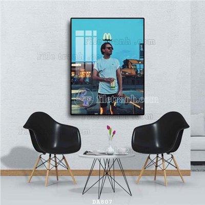 File PSD File tranh phòng ăn đồ ăn nhanh DA807 (bản gốc) độ phân giải cao