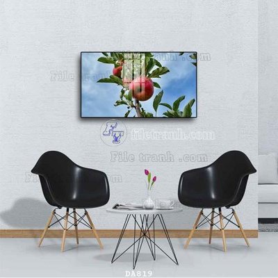 File tranh File tranh phòng ăn đồ ăn nhanh DA819 (file gốc) chủ đề phong thủy