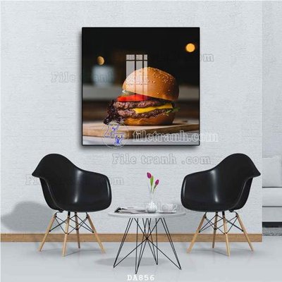 File tranh trang trí File tranh phòng ăn đồ ăn nhanh DA856 (file gốc)