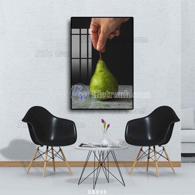 File in lụa File tranh phòng ăn đồ ăn nhanh DA898 (tân cổ điển) File tranh phòng ăn đồ ăn nhanh DA898