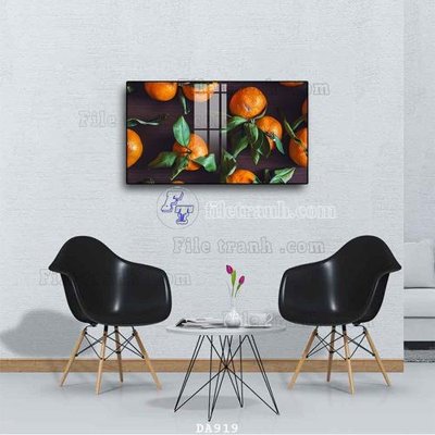 File tranh File tranh phòng ăn đồ ăn nhanh DA919 (file gốc) chuẩn màu in