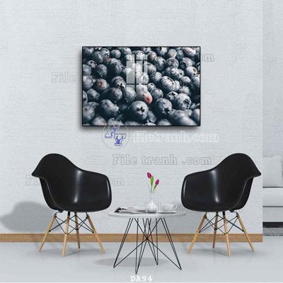 File in mica File tranh phòng ăn đồ ăn nhanh DA94 (bản gốc) siêu trong