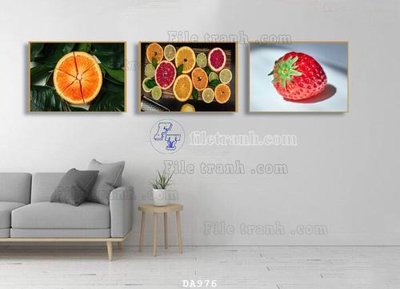 Hình ảnh file gốc File tranh phòng ăn đồ ăn nhanh DA976 cho in UV