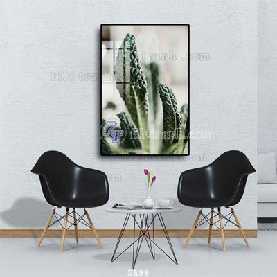 File tranh File tranh phòng ăn đồ ăn nhanh DA98 (ảnh gốc) in trần nhà