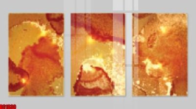 File gốc in ấn File gốc in bộ tranh decor treo tường đẹp hoa 5d DC1030 chất lượng vượt trội