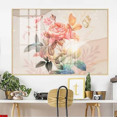 Tải file tranh gốc File gốc in bộ tranh decor treo tường đẹp hoa 5d DC1039 chất lượng cao