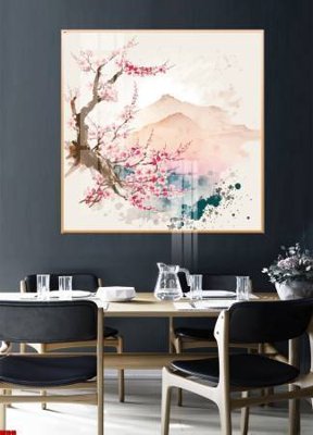 File ảnh gốc File gốc in bộ tranh decor treo tường đẹp hoa 5d DC1040 không vỡ nét