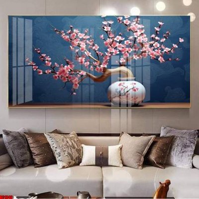 File ảnh File gốc in bộ tranh decor treo tường đẹp hoa 5d DC1049 (gốc) cho trang trí nội thất