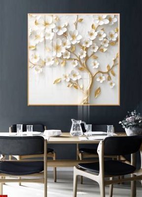 File gốc File gốc in bộ tranh decor treo tường đẹp hoa 5d DC1055 (ảnh chi tiết) để in trần