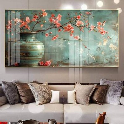 File in trần File gốc in bộ tranh decor treo tường đẹp hoa 5d DC1072 (bản gốc) phong cảnh