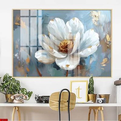 Ảnh gốc file in lụa File gốc in bộ tranh decor treo tường đẹp hoa 5d DC1085 chi tiết