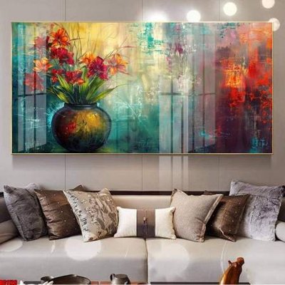 File gốc File gốc in bộ tranh decor treo tường đẹp hoa 5d DC1129 (AI/EPS) cho in ấn