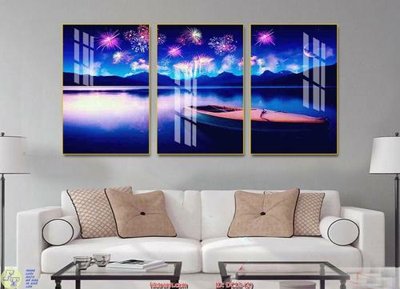 File gốc Tranh hoàng hôn bắc âu DC12 (chuẩn màu) cho in offset