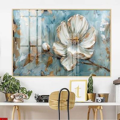 File tranh File gốc in bộ tranh decor treo tường đẹp hoa 5d DC1204 (gốc) chủ đề tĩnh vật