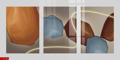 Download file File gốc in bộ tranh decor treo tường đẹp hoa 5d DC1217 (gốc) in mica đèn LED