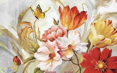 File gốc Tranh hoa DC124 (PSD/TIFF) độ phân giải cao