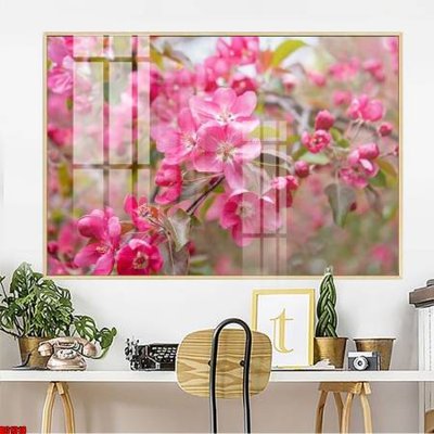 Chi tiết file tranh tráng gương File gốc in bộ tranh decor treo tường đẹp hoa 5d DC1318 (ảnh gốc)