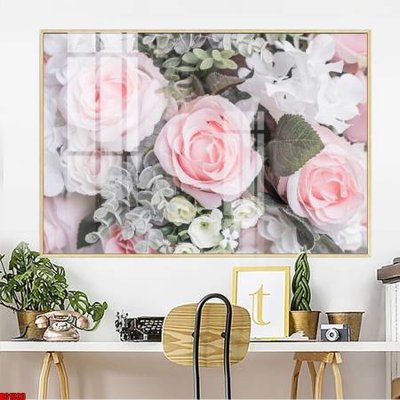 File ảnh gốc File gốc in bộ tranh decor treo tường đẹp hoa 5d DC1333 (chuyên in mica)