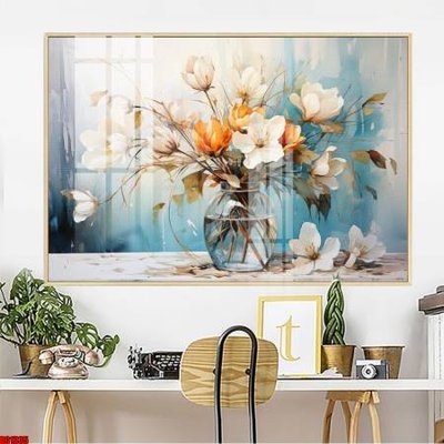 File gốc File gốc in bộ tranh decor treo tường đẹp hoa 5d DC1335 (PNG) chất lượng cao