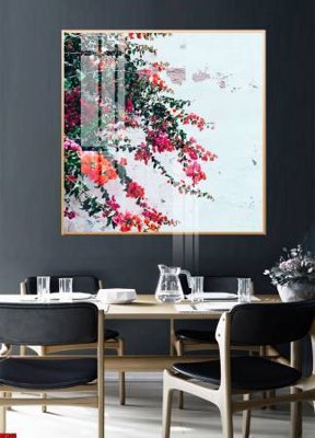 File ảnh File gốc in bộ tranh decor treo tường đẹp hoa 5d DC1365 (gốc) cho trang trí nhà hàng
