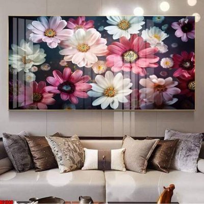 File PSD File gốc in bộ tranh decor treo tường đẹp hoa 5d DC1368 (bản gốc) chất lượng nhất