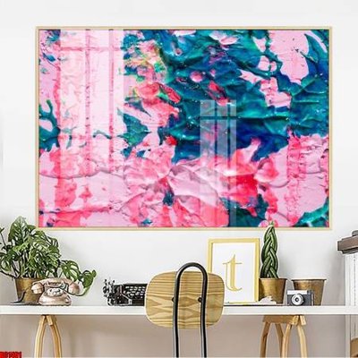 File tranh File gốc in bộ tranh decor treo tường đẹp hoa 5d DC1401 (bản gốc) in lụa dán tường