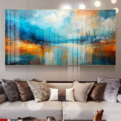 File tranh File gốc in bộ tranh decor treo tường đẹp hoa 5d DC1415 (bản gốc) in lụa 3D