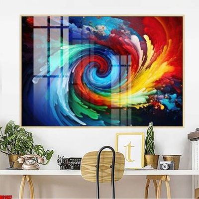 File gốc File gốc in bộ tranh decor treo tường đẹp hoa 5d DC1427 (phong cách) tối giản