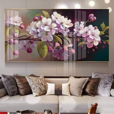 File gốc File gốc in bộ tranh decor treo tường đẹp hoa 5d DC1533 (PNG) trong suốt (transparent)