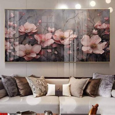 File gốc File gốc in bộ tranh decor treo tường đẹp hoa 5d DC1540 (PNG) nền trong suốt