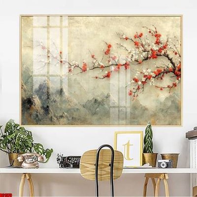 File tranh File gốc in bộ tranh decor treo tường đẹp hoa 5d DC1579 (ảnh gốc) chi tiết rõ ràng