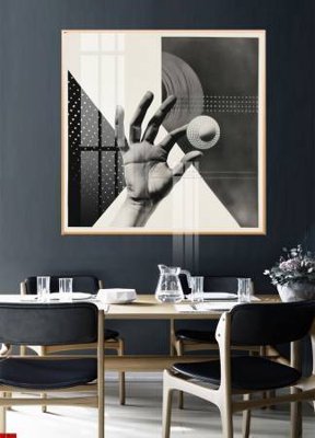 File tranh File gốc in bộ tranh decor treo tường đẹp hoa 5d DC1588 (gốc) chủ đề trừu tượng