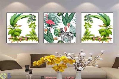 File tranh Tranh treo hiện đại DC160 (bản gốc) in lụa 5D