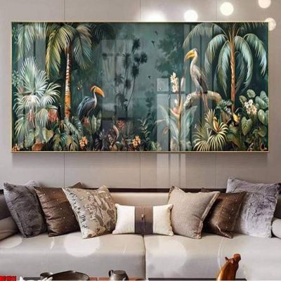 File tranh PSD File gốc in bộ tranh decor treo tường đẹp hoa 5d DC1611 chất lượng cao