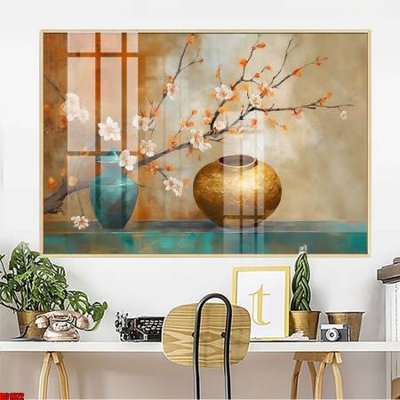 File in trần File gốc in bộ tranh decor treo tường đẹp hoa 5d DC1672 (bản gốc 3D) sống động