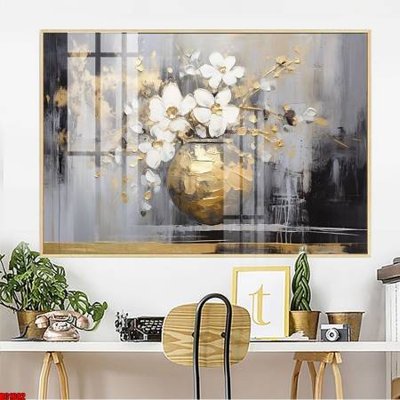 File tranh in trần 3D File gốc in bộ tranh decor treo tường đẹp hoa 5d DC1682 (ảnh gốc)