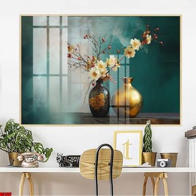 File in ấn File gốc in bộ tranh decor treo tường đẹp hoa 5d DC1707 chuyên nghiệp