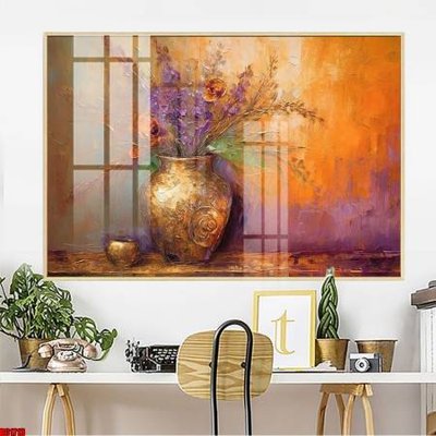 File gốc File gốc in bộ tranh decor treo tường đẹp hoa 5d DC1713 (phong cách) châu Âu