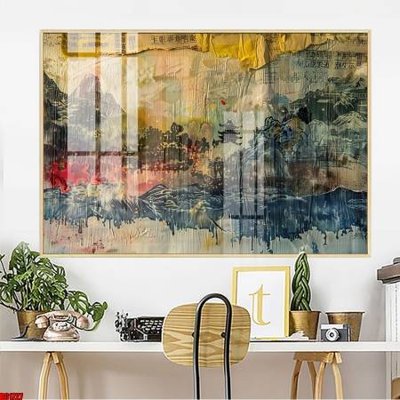 File tranh File gốc in bộ tranh decor treo tường đẹp hoa 5d DC1727 (gốc) in backlit film