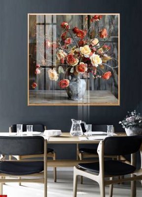 File gốc File gốc in bộ tranh decor treo tường đẹp hoa 5d DC1730 (vector) cho in ấn