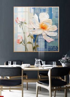 File in trần File gốc in bộ tranh decor treo tường đẹp hoa 5d DC1824 (bản gốc) phong cảnh