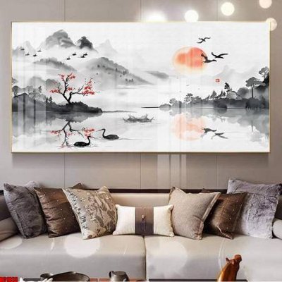 Chi tiết file gốc File gốc in bộ tranh decor treo tường đẹp hoa 5d DC1833 (cho in tráng gương)